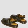 JORGE Hergestellt in England Klassische Leder-Slingback-Pantoletten JORGE Hergestellt in England Klassische Leder-Slingback-Pantoletten