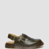 JORGE Hergestellt in England Klassische Leder-Slingback-Pantoletten JORGE Hergestellt in England Klassische Leder-Slingback-Pantoletten