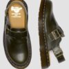 JORGE Hergestellt in England Klassische Leder-Slingback-Pantoletten JORGE Hergestellt in England Klassische Leder-Slingback-Pantoletten