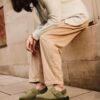 Jorge II Slingback-Pantoletten aus getrommeltem Nubukleder