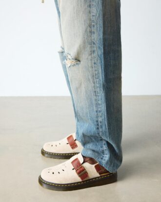 Jorge Made in England Desert Oasis Wildleder-Slingback-Pantolette