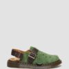 Jorge Made in England Desert Oasis Wildleder-Slingback-Pantolette