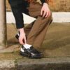 Jorge Made in England Leder-Slingback-Pantoletten