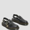Jorge Made in England Leder-Slingback-Pantoletten