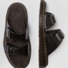 Josef Analine Leder-Sandalen mit Schnallenverschluss Josef Analine Leder-Sandalen mit Schnallenverschluss