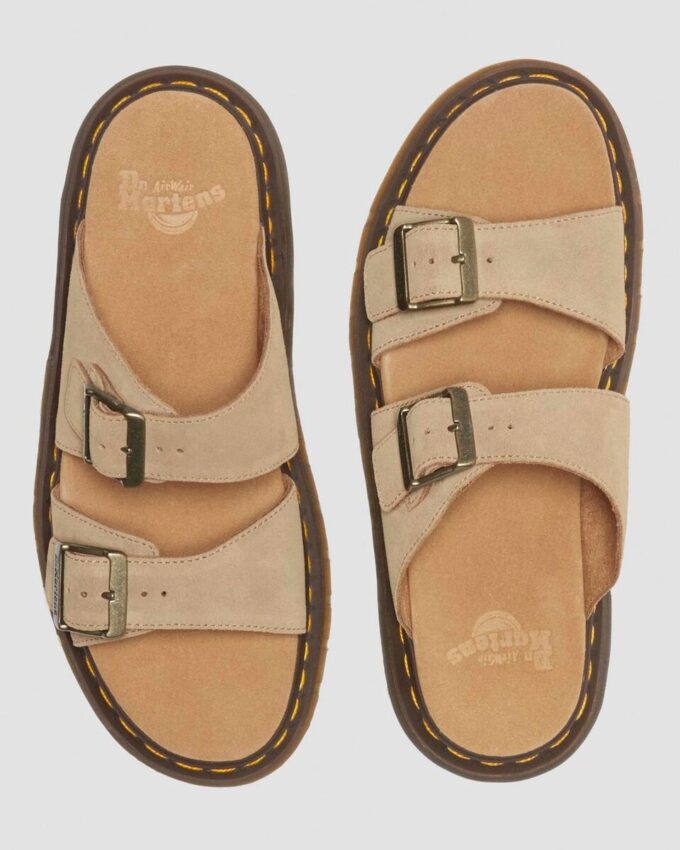 Josef Suede Slide Sandalen