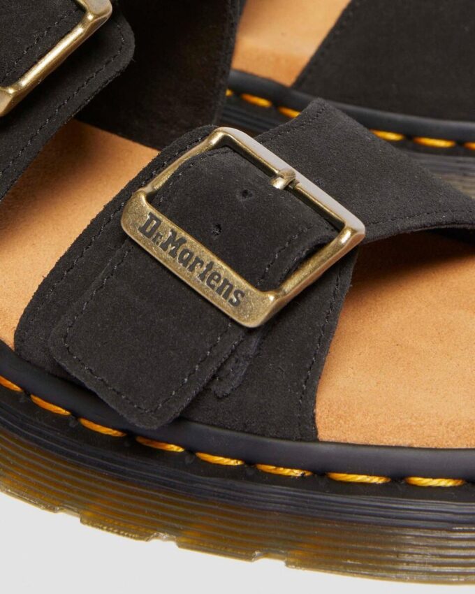 Josef Suede Slide Sandalen