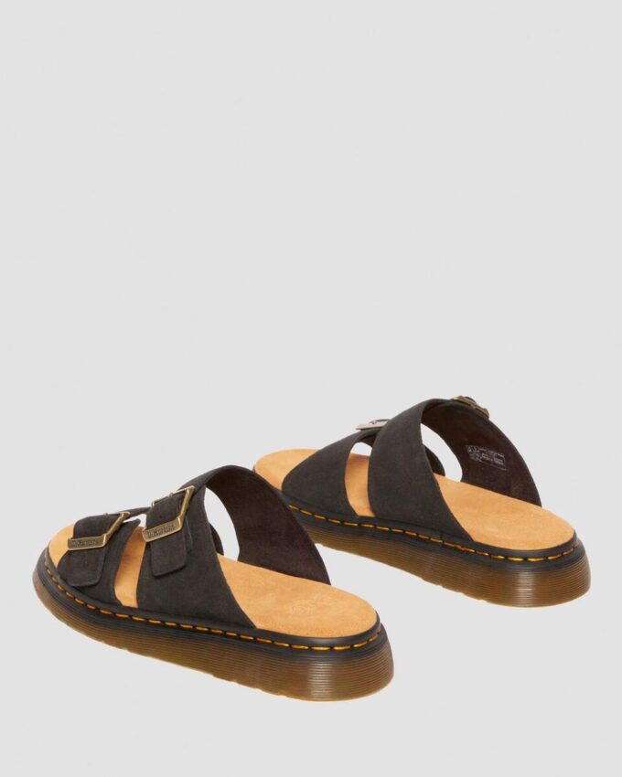 Josef Suede Slide Sandalen