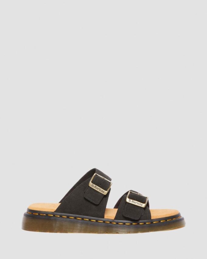 Josef Suede Slide Sandalen