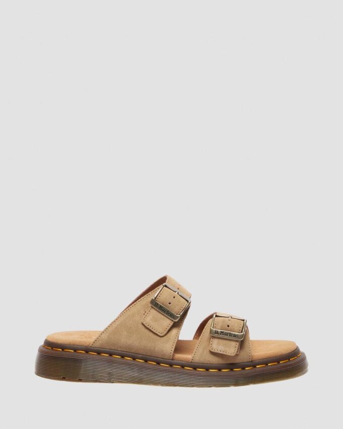 Josef Suede Slide Sandalen