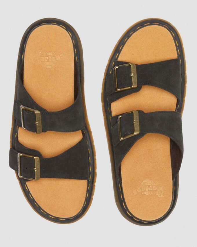 Josef Suede Slide Sandalen