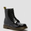 Jugend 1460 Patent Leather-Schnürstiefel