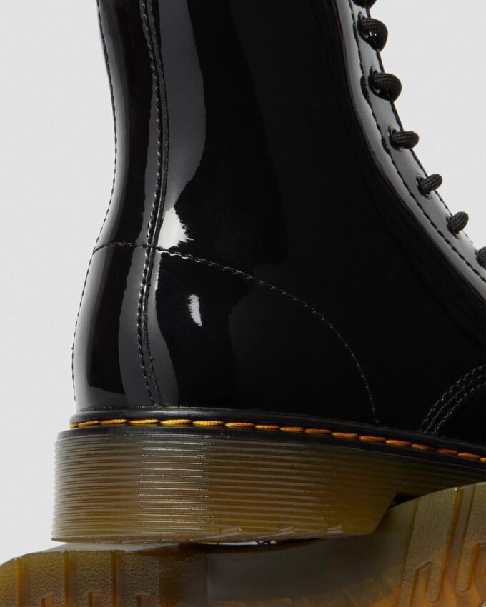 Jugend 1460 Patent Leather-Schnürstiefel