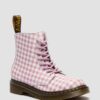 JUNIOR 1460 Gingham Lederstiefel JUNIOR 1460 Gingham Lederstiefel