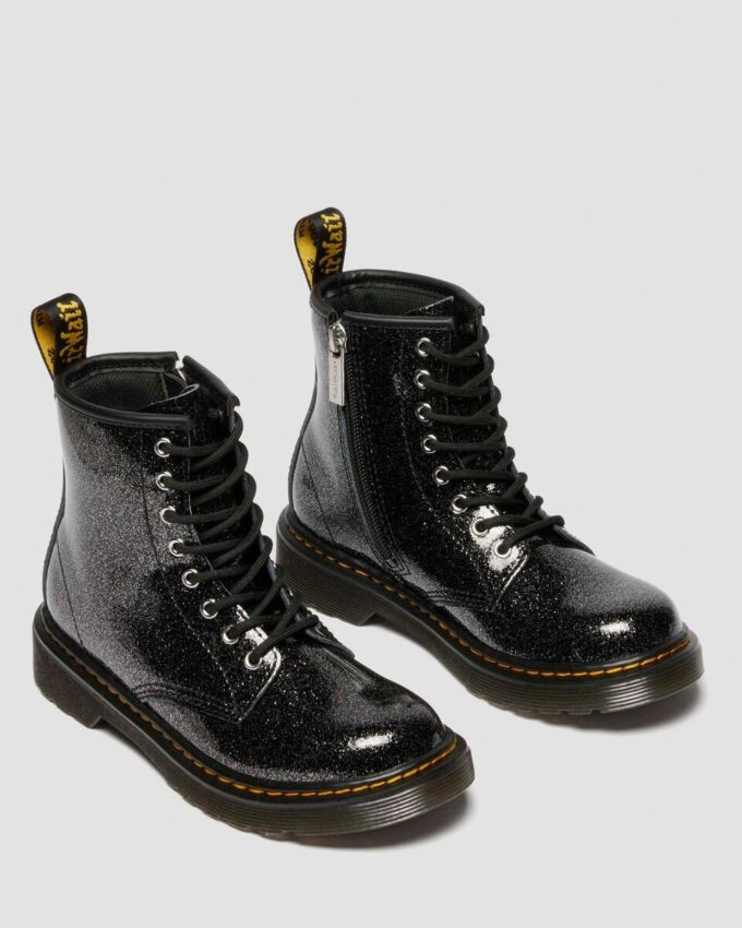 JUNIOR 1460 GLITTER PATENT LEATHER BOOTS JUNIOR 1460 GLITTER PATENT LEATHER BOOTS