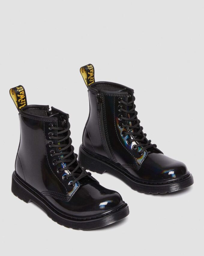 JUNIOR 1460 RAINBOW Schnürstiefel aus Patent Leather JUNIOR 1460 RAINBOW Schnürstiefel aus Patent Leather