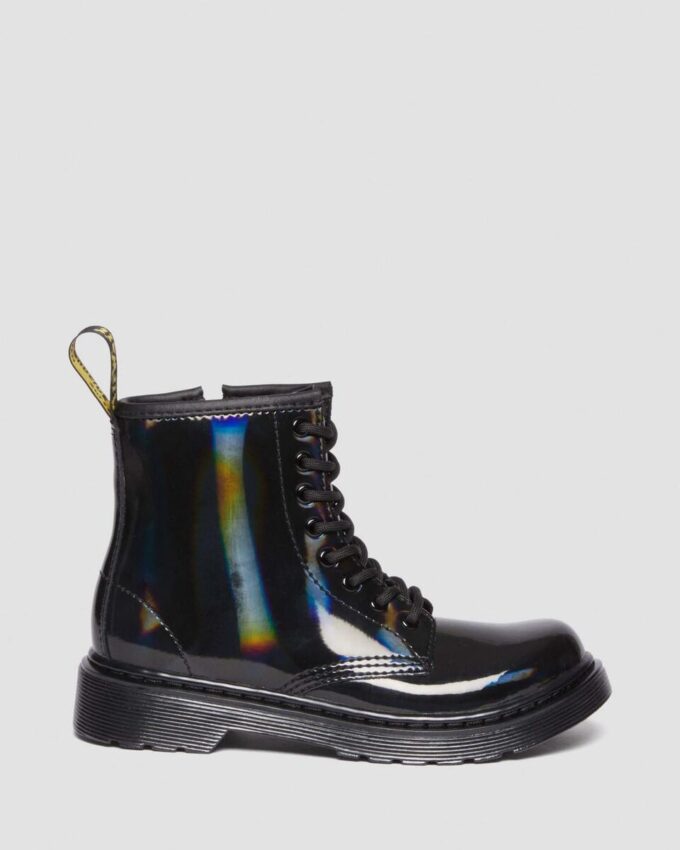 JUNIOR 1460 RAINBOW Schnürstiefel aus Patent Leather JUNIOR 1460 RAINBOW Schnürstiefel aus Patent Leather