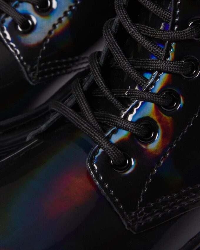 JUNIOR 1460 RAINBOW Schnürstiefel aus Patent Leather JUNIOR 1460 RAINBOW Schnürstiefel aus Patent Leather