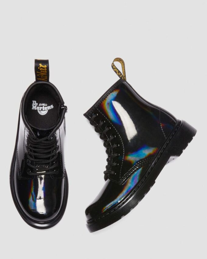 JUNIOR 1460 RAINBOW Schnürstiefel aus Patent Leather JUNIOR 1460 RAINBOW Schnürstiefel aus Patent Leather