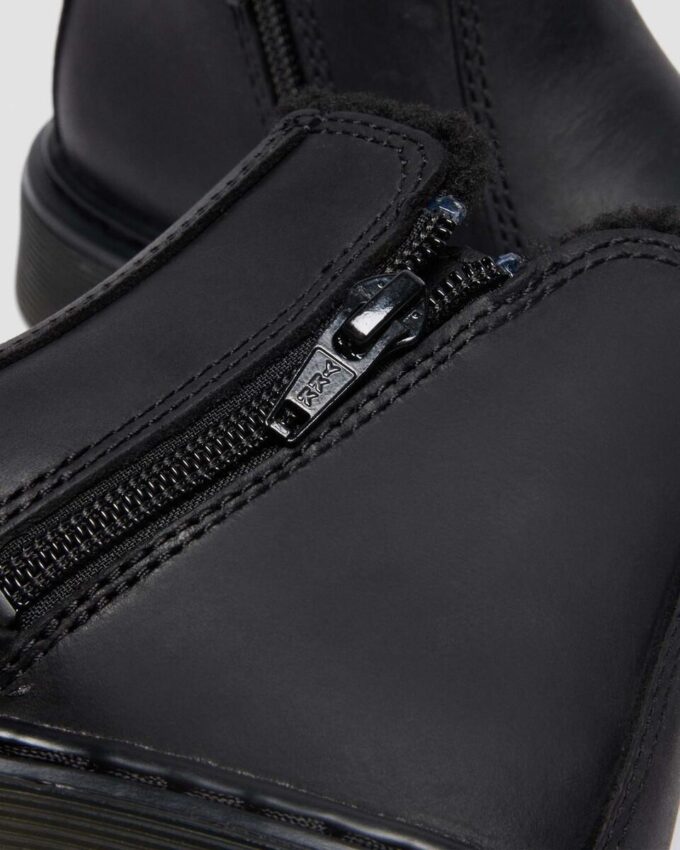 Junior 2976 Leonore Chelsea-Stiefel mit Kunstfellfutter Junior 2976 Leonore Chelsea-Stiefel mit Kunstfellfutter