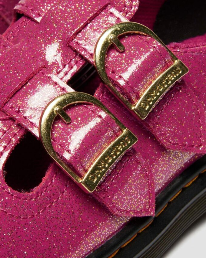 JUNIOR 8065 GLITTER Patent Leather Mary Jane Shoes