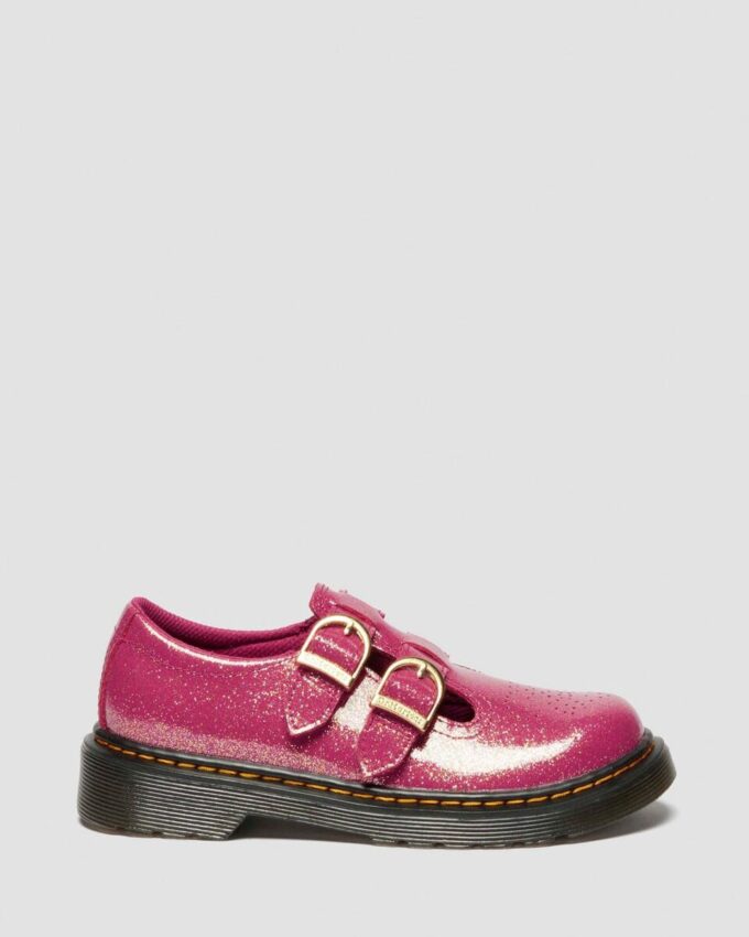 JUNIOR 8065 GLITTER Patent Leather Mary Jane Shoes