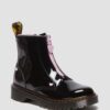 Junior Heart Nappa Patent Leather Stiefel zum Hineinschlüpfen Junior Heart Nappa Patent Leather Stiefel zum Hineinschlüpfen