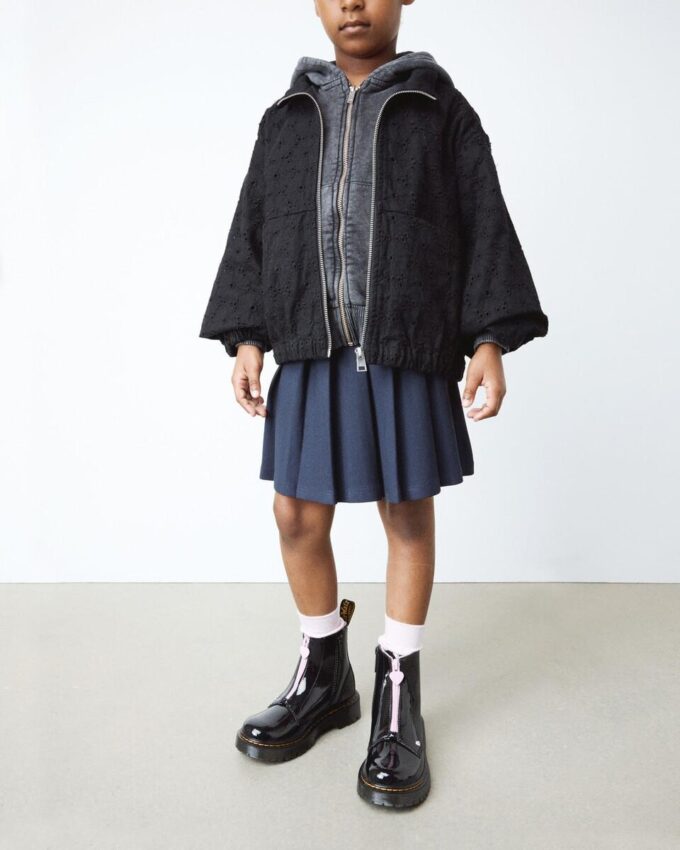 Junior Heart Nappa Patent Leather Stiefel zum Hineinschlüpfen Junior Heart Nappa Patent Leather Stiefel zum Hineinschlüpfen