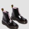 Junior Heart Nappa Patent Leather Stiefel zum Hineinschlüpfen Junior Heart Nappa Patent Leather Stiefel zum Hineinschlüpfen