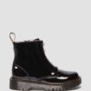 Junior Heart Nappa Patent Leather Stiefel zum Hineinschlüpfen Junior Heart Nappa Patent Leather Stiefel zum Hineinschlüpfen