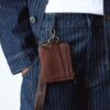 KARTENETUI Ambassador Leather Card Holder Keyring