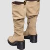 KASEY Kniehohe Stiefel aus Wildleder mit Absatz KASEY Kniehohe Stiefel aus Wildleder mit Absatz