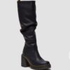 Kasey Virginia Leather Tall Heeled Boots