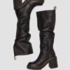 Kasey Virginia Leather Tall Heeled Boots