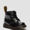 KINDER 1460 GLITTER PATENT LEATHER BOOTS KINDER 1460 GLITTER PATENT LEATHER BOOTS