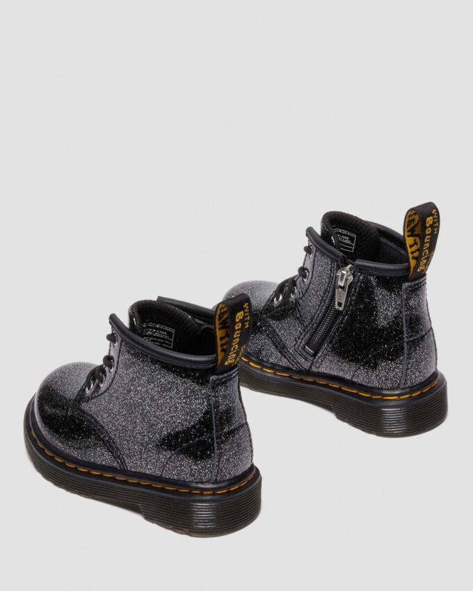 KINDER 1460 GLITTER PATENT LEATHER BOOTS KINDER 1460 GLITTER PATENT LEATHER BOOTS