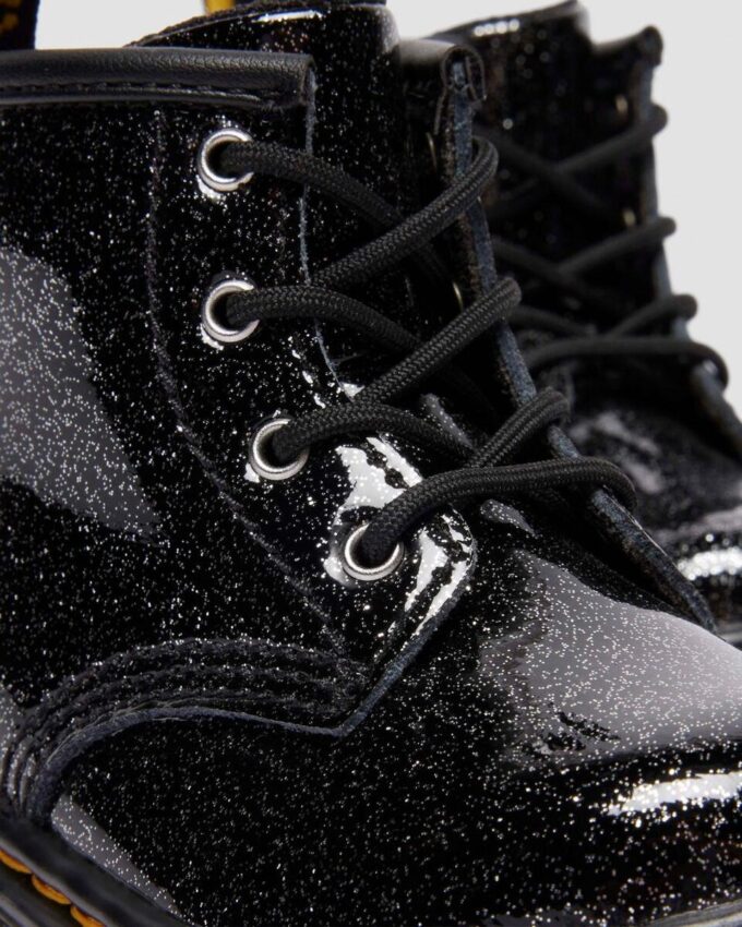 KINDER 1460 GLITTER PATENT LEATHER BOOTS KINDER 1460 GLITTER PATENT LEATHER BOOTS