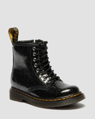 KLEINKIND 1460 GLITTER-Patent Leather-Stiefel