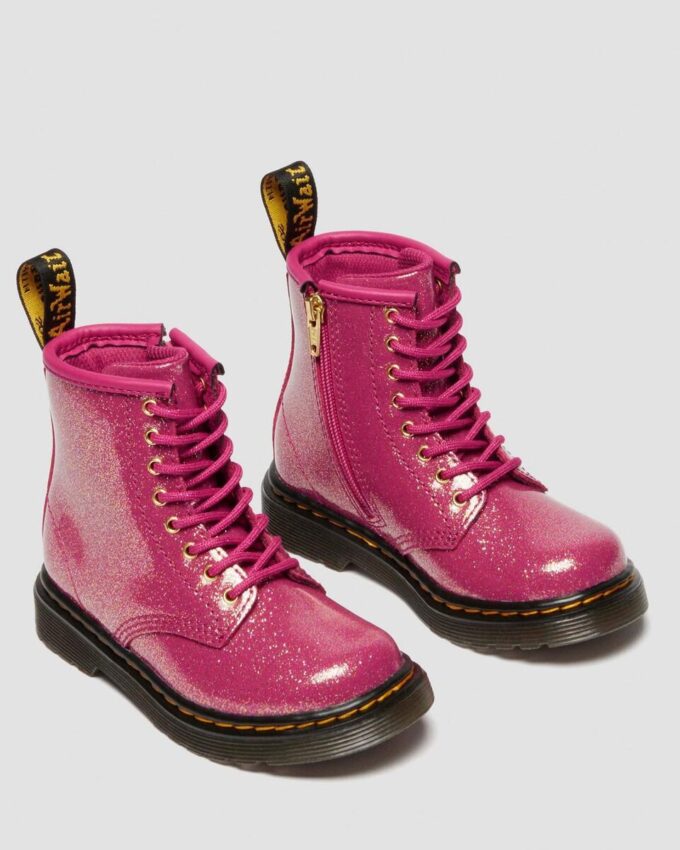 KLEINKIND 1460 GLITTER-Patent Leather-Stiefel KLEINKIND 1460 GLITTER-Patent Leather-Stiefel
