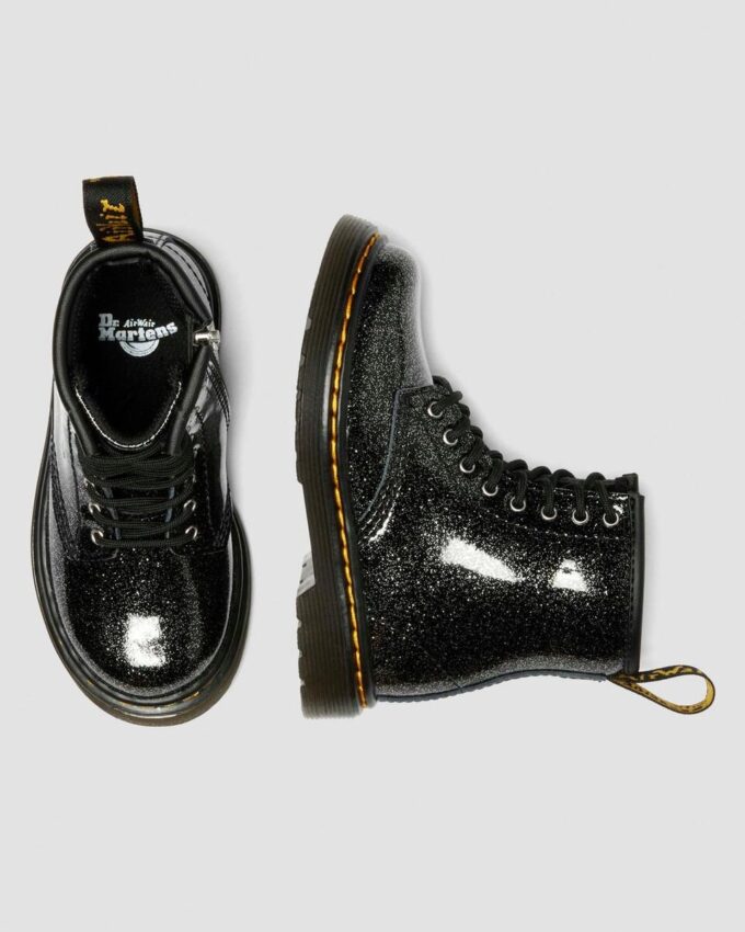 KLEINKIND 1460 GLITTER-Patent Leather-Stiefel KLEINKIND 1460 GLITTER-Patent Leather-Stiefel