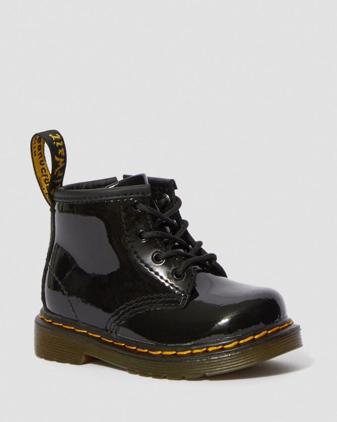 Kleinkind 1460 Patent Leather-Schnürstiefel Kleinkind 1460 Patent Leather-Schnürstiefel