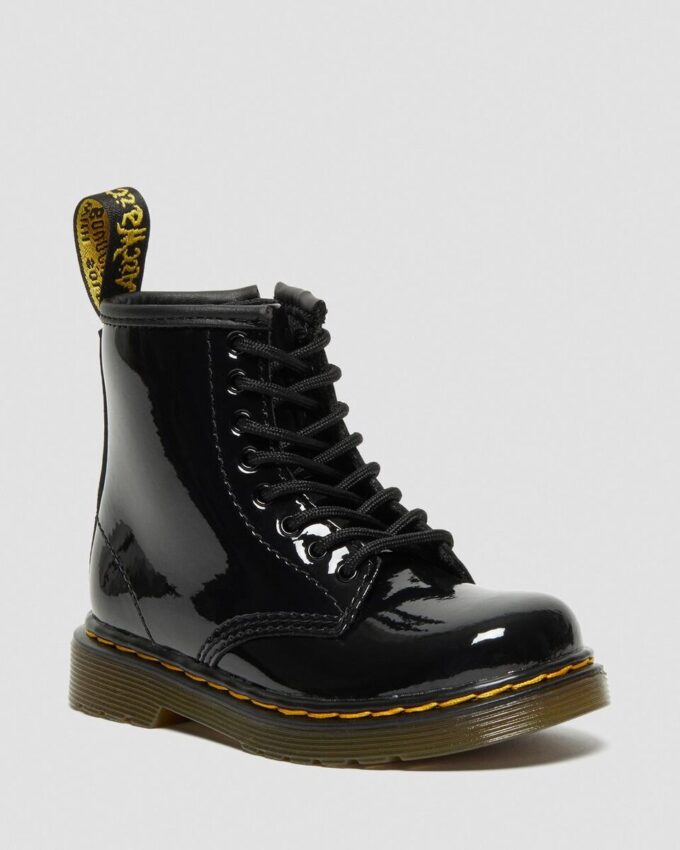 Kleinkind 1460 Patent Leather-Schnürstiefel Kleinkind 1460 Patent Leather-Schnürstiefel