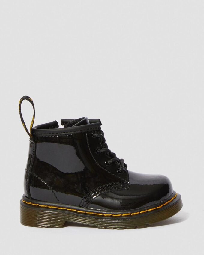 Kleinkind 1460 Patent Leather-Schnürstiefel Kleinkind 1460 Patent Leather-Schnürstiefel
