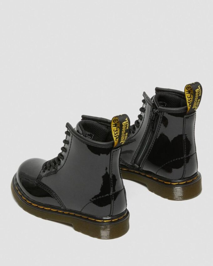 Kleinkind 1460 Patent Leather-Schnürstiefel Kleinkind 1460 Patent Leather-Schnürstiefel