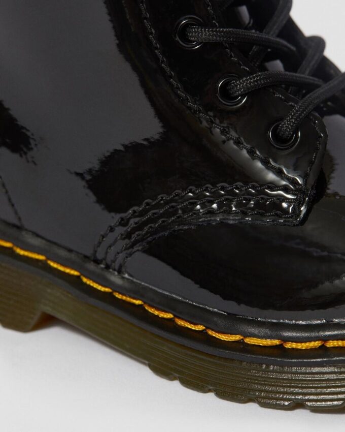 Kleinkind 1460 Patent Leather-Schnürstiefel Kleinkind 1460 Patent Leather-Schnürstiefel