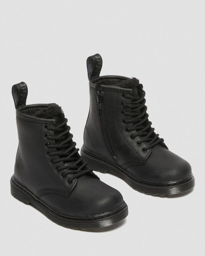 Kleinkind 1460 Stiefel mit Kunstfellfutter