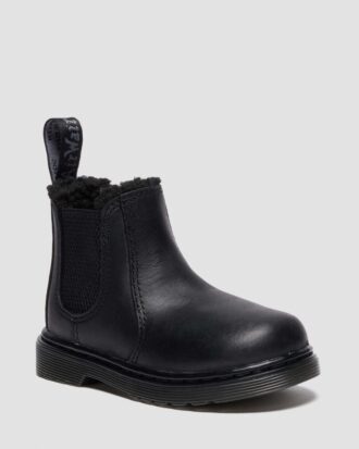 Kleinkind 2976 Chelsea Boot mit Kunstfellfutter Kleinkind 2976 Chelsea Boot mit Kunstfellfutter