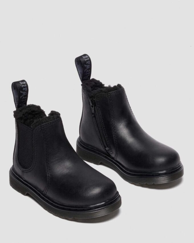 Kleinkind 2976 Chelsea Boot mit Kunstfellfutter Kleinkind 2976 Chelsea Boot mit Kunstfellfutter