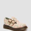 Kleinkind 8053 Mary Jane-Schuhe aus Leder mit Blumenmuster Kleinkind 8053 Mary Jane-Schuhe aus Leder mit Blumenmuster