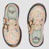Kleinkind 8053 Mary Jane-Schuhe aus Leder mit Blumenmuster Kleinkind 8053 Mary Jane-Schuhe aus Leder mit Blumenmuster